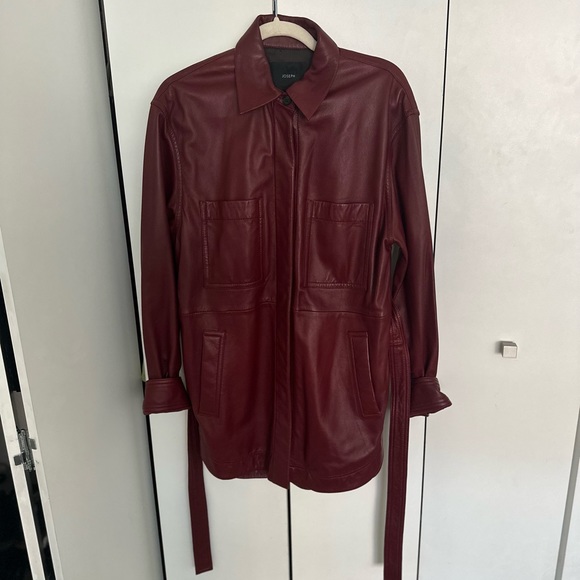 JOSEPH Jent Leather Jacket - Picture 9 of 9